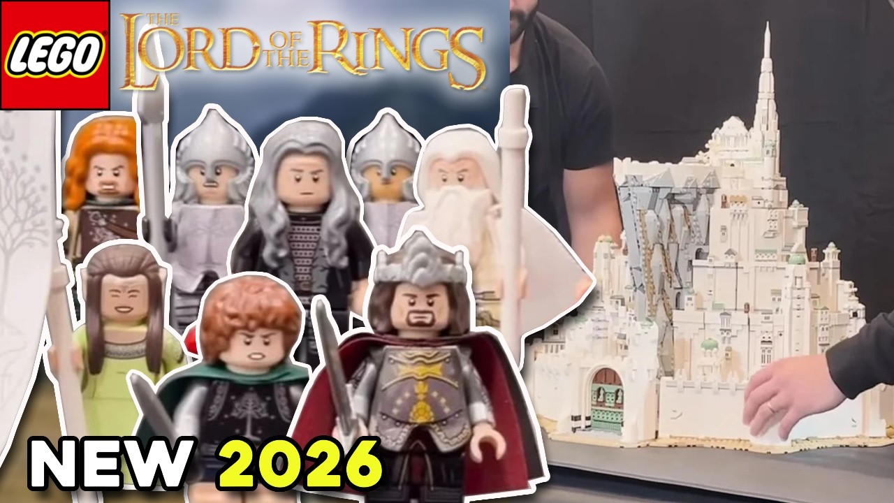 Мои впечатления от утечки информации о наборе LEGO &laquo;Властелин колец&raquo; &laquo;Минас Тирит&raquo; | Огромная пос...
