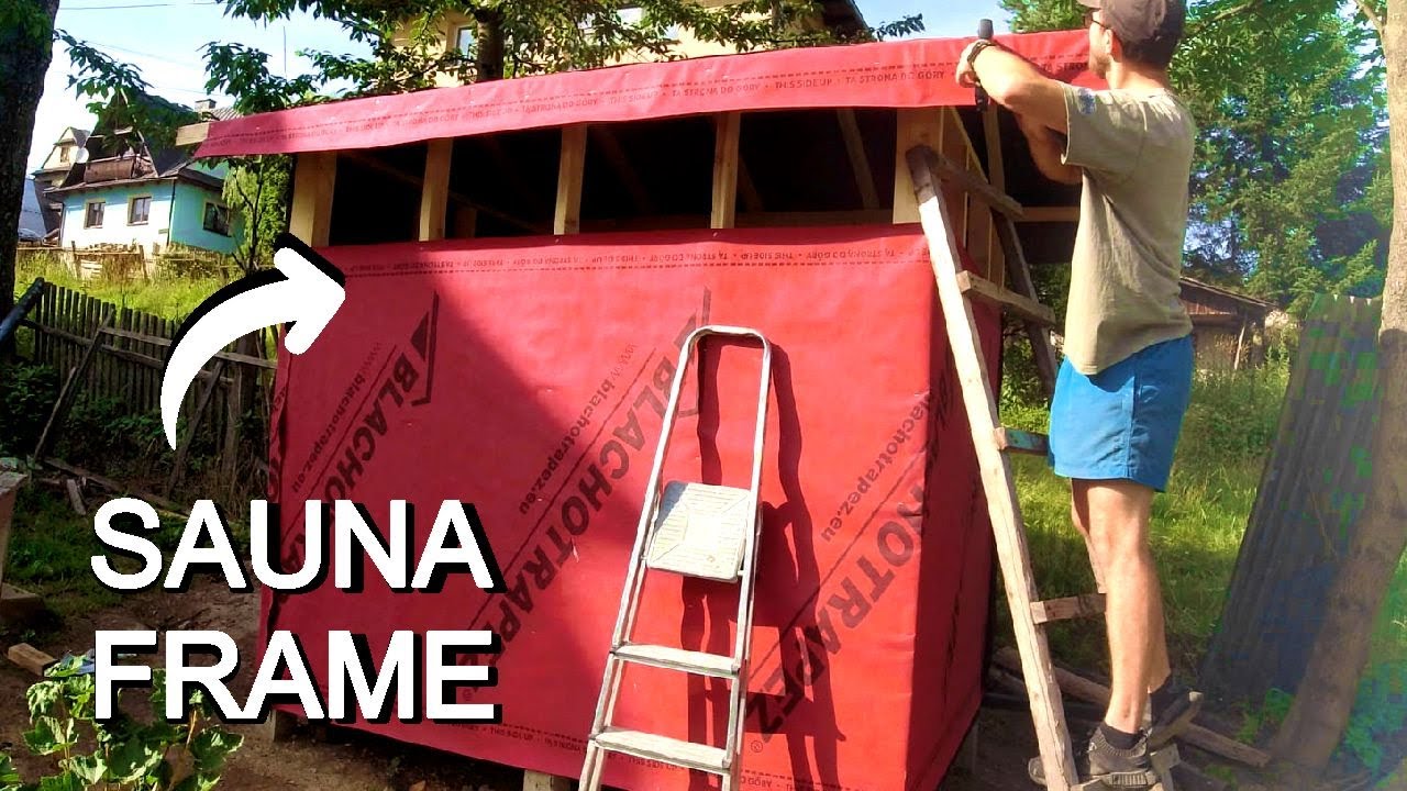 How to make an outdoor sauna! - Episode 3