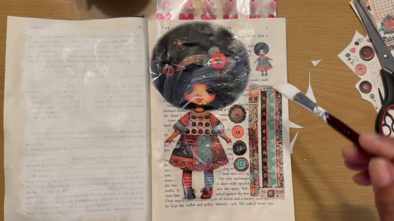 African American girl junk journal printables #scrapbooking #africanamerican