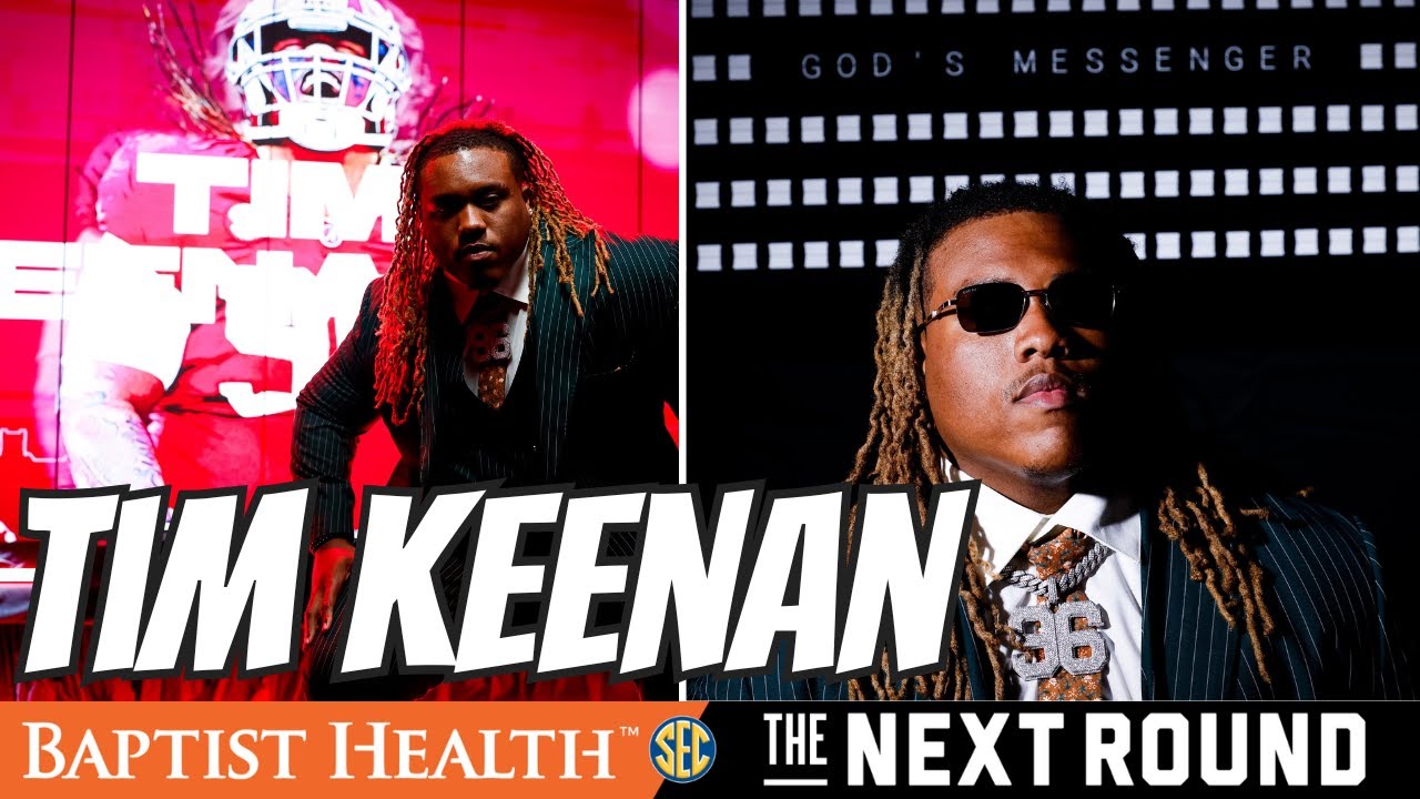 Alabama Defensive Lineman Tim Keenan Sits Down with The Next Round at SEC Media Days
