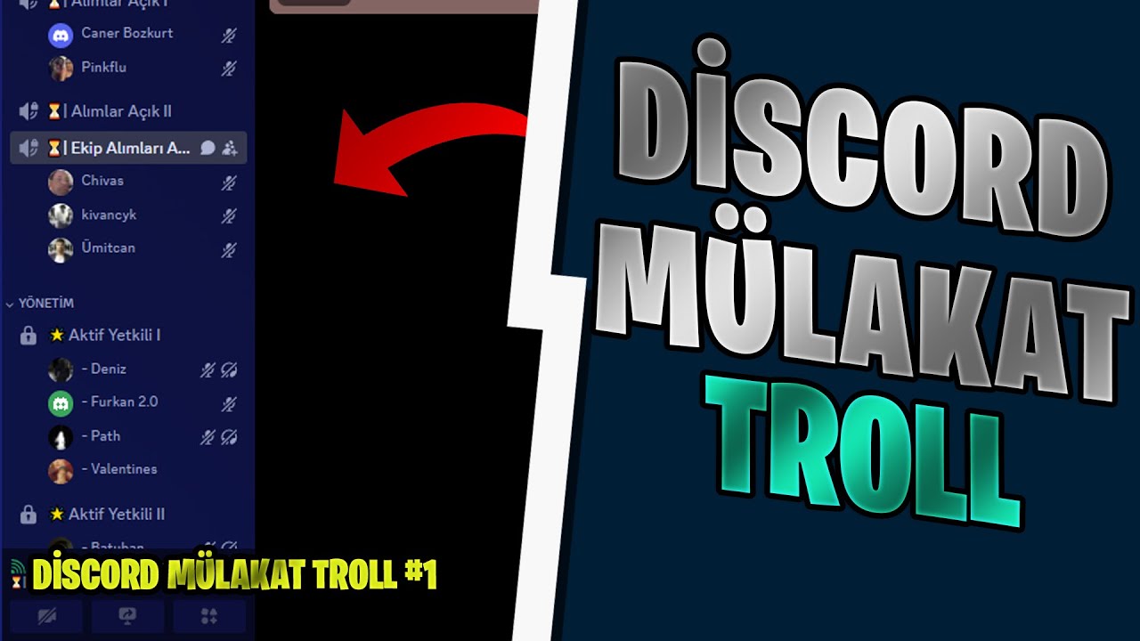 FİVEM SUNUCULARININ MÜLAKATLARINI TROLLEDİM (Discord Mülakat Troll)