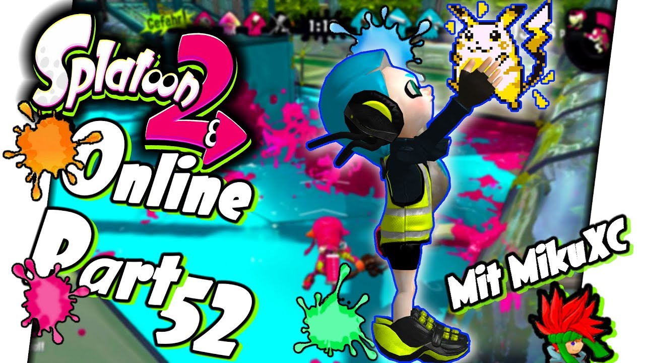 Die h&auml;sslichsten Pokemon der 1. Gen! :D Splatoon 2 Online mit MikuXC &bull; #52 &bull; Let's Play