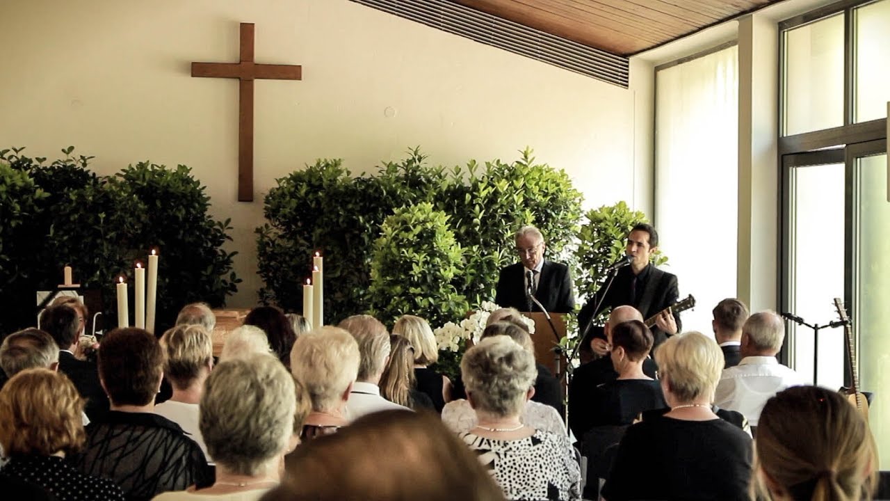 Möge die Straße Irisches Segenslied Beerdigung Friedhof Ludwigshafen Rheingönheim