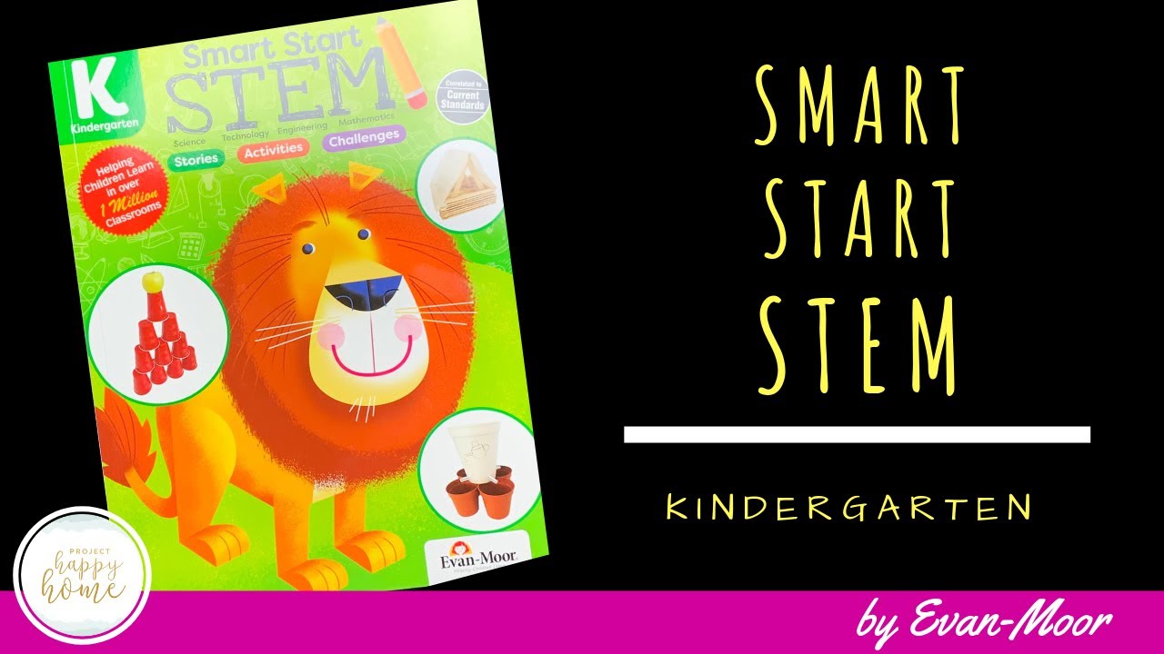 HOMESCHOOL KINDERGARTEN STEM RESOURCE || EVAN-MOOR SMART START STEM GRADE K