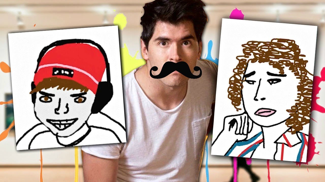 PINTANDO YOUTUBERS !! *Adivinalos*