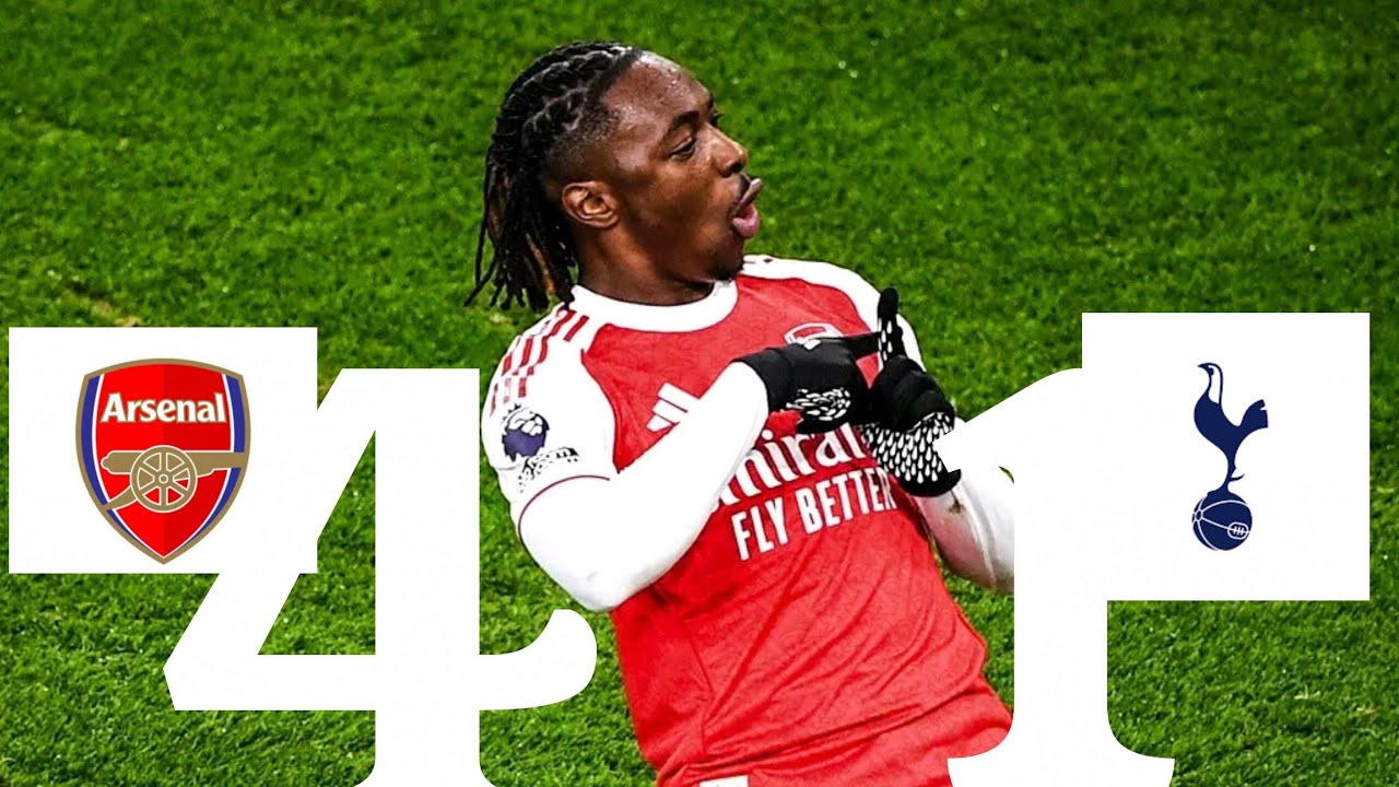 Peter Drury on Arsenal 4 vs Tottenham Hotspur 1