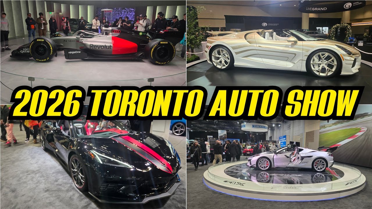 LIVE STREAM FROM TORONTO AUTO SHOW 2026