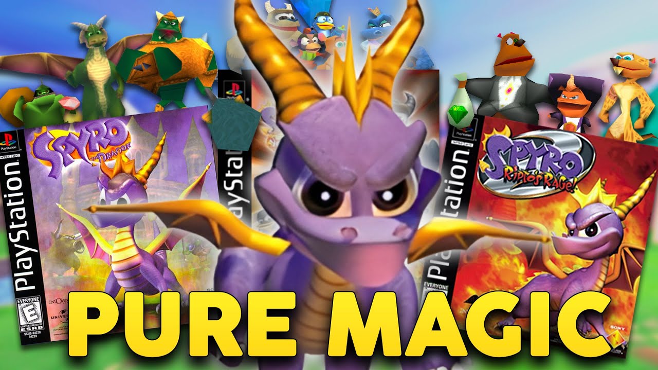 The Original Spyro Trilogy is Magical (and you should play it so we can appreciate it together)
