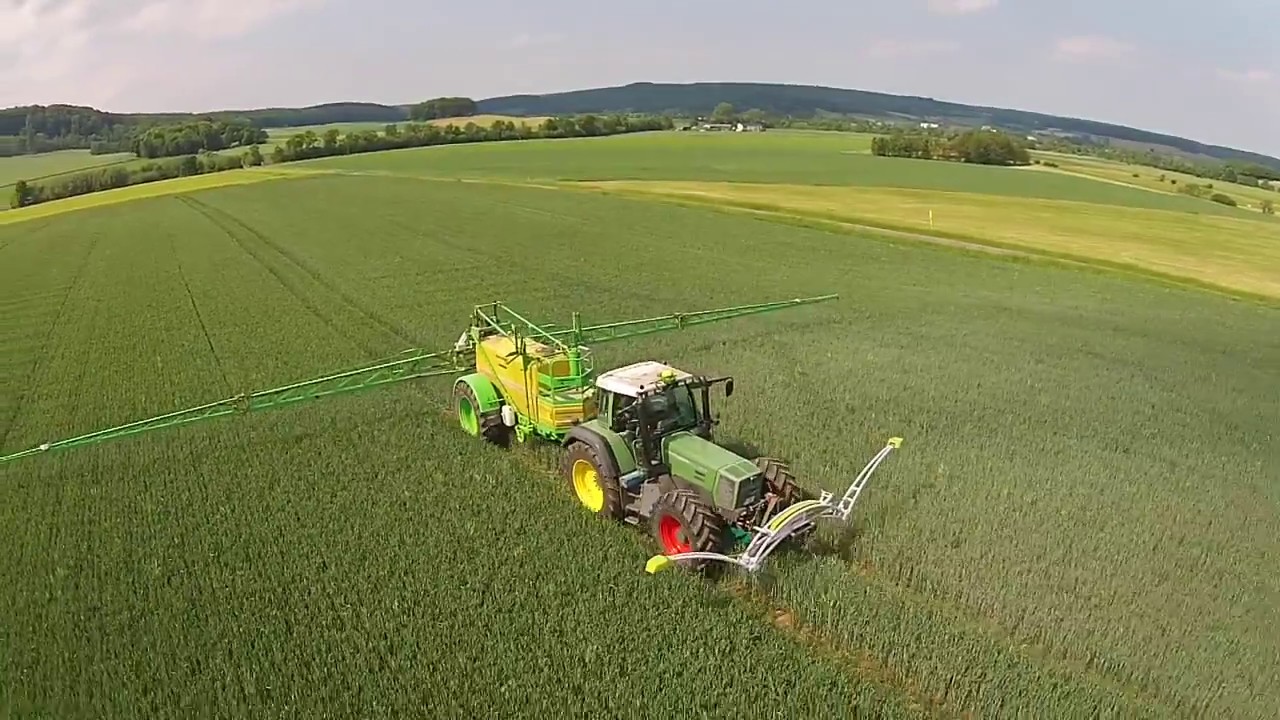 Fendt Favorit 924 mit  Dammann 5030, CLAAS CROPSENSOR Isaria