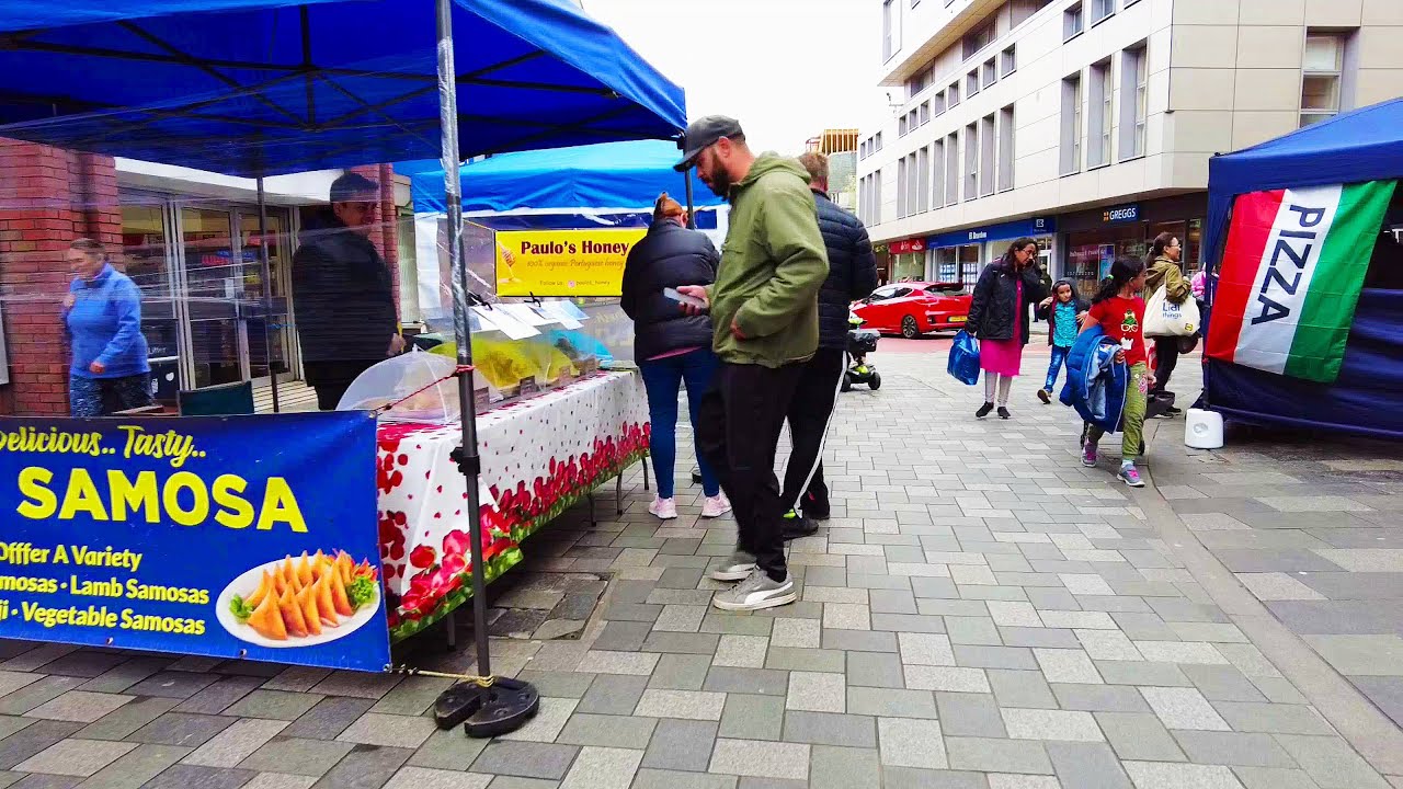 Exploring Maidenhead on Foot: A Walking Tour | April 2023 (4K)