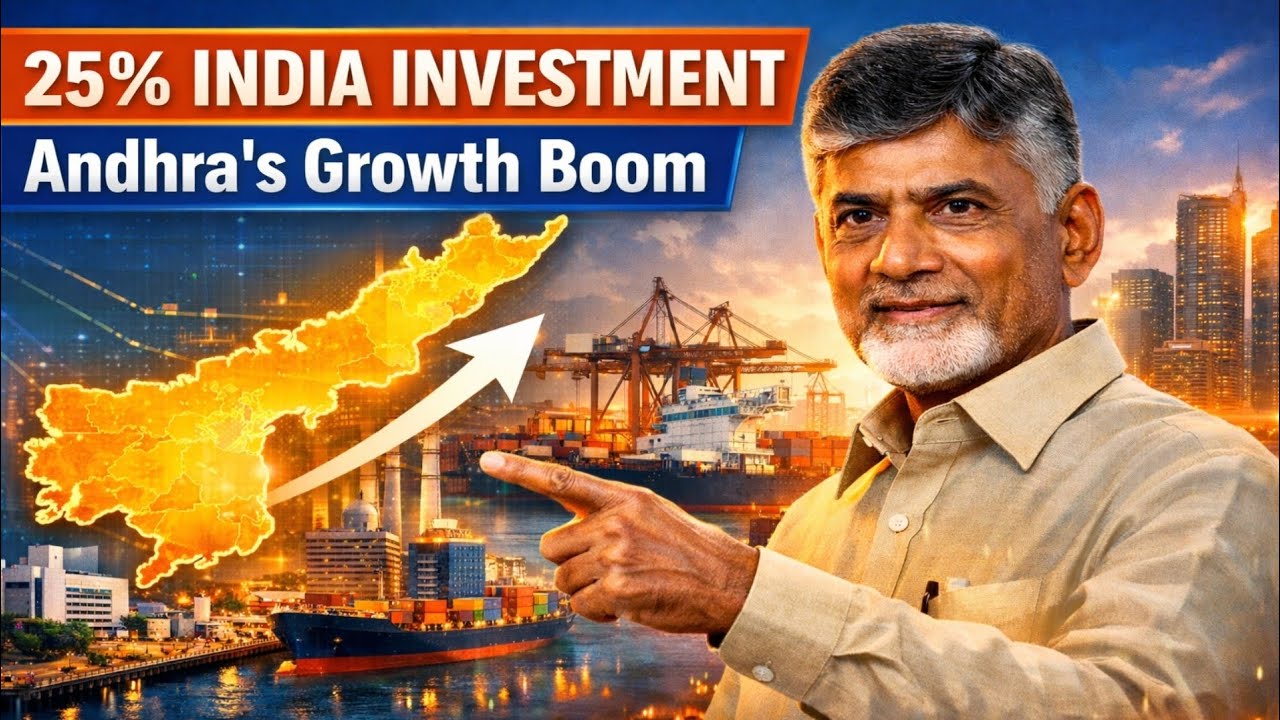25% of India’s Investment in Andhra Pradesh! What’s the Secret? | World Important Knowledge 