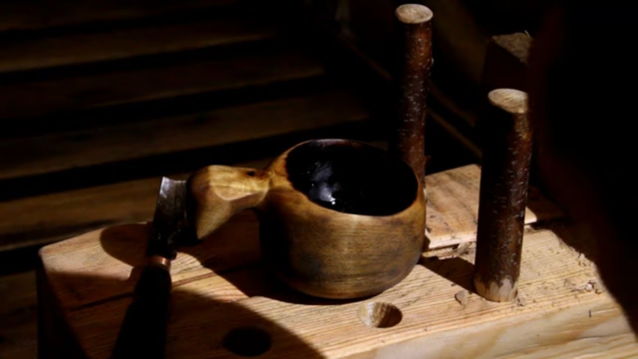 Carving A Kuksa:Green Wood Working With Simple Tools