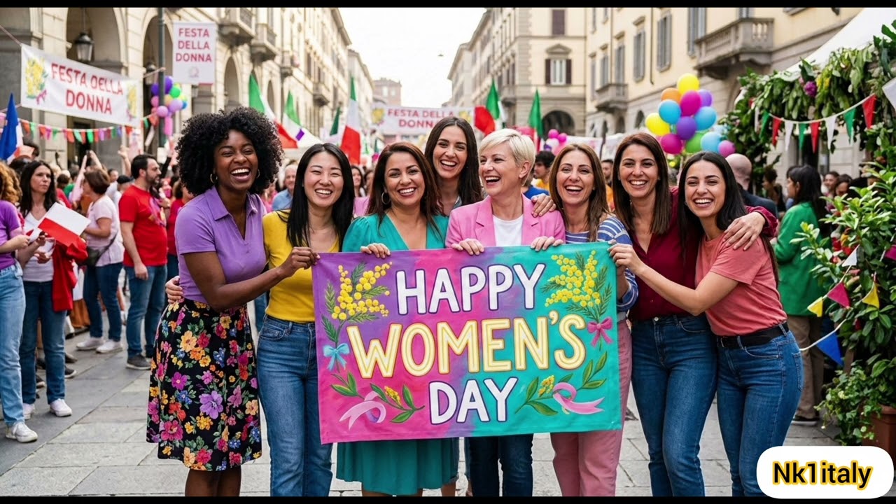Buona Festa della Donna Canzone di Nk1italy | Happy Women's day song by Nk1italy | New Italian song