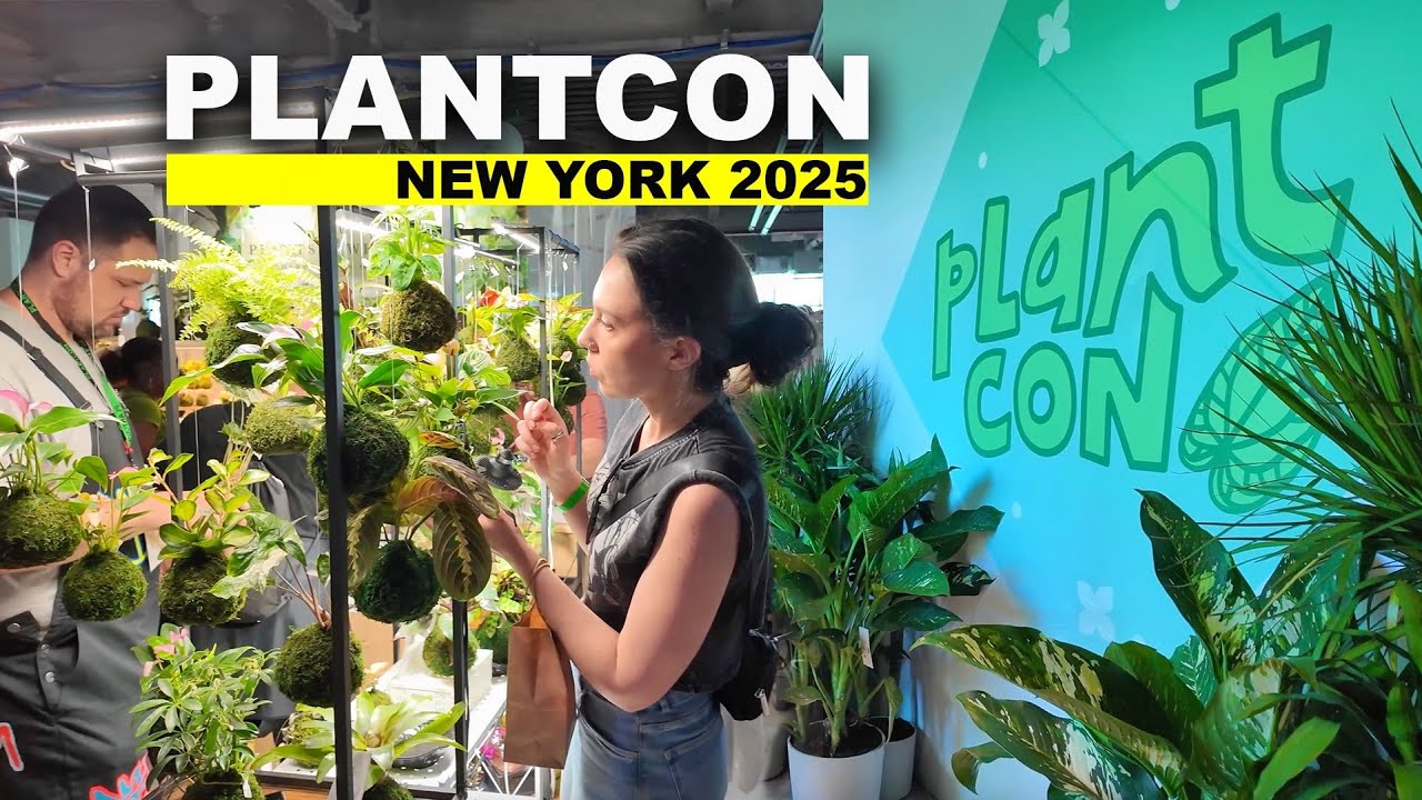 PlantCon NYC 2025 Full Walkthrough 4K New York City’s Biggest Plant Festival & Expo with Rare Plants