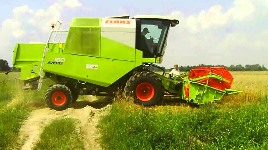 Żniwa 2013 Jęczmień Ozimy Nowy Nabytek Claas Avero 160