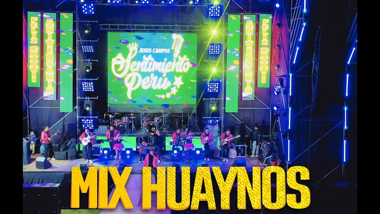 SENTIMIENTO PERU - MIX HUAYNOS - PRIMICIA 2025