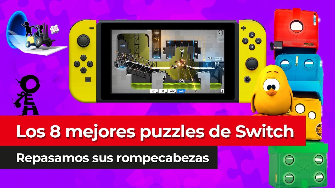 Los 8 mejores juegos de puzzles para Nintendo Switch