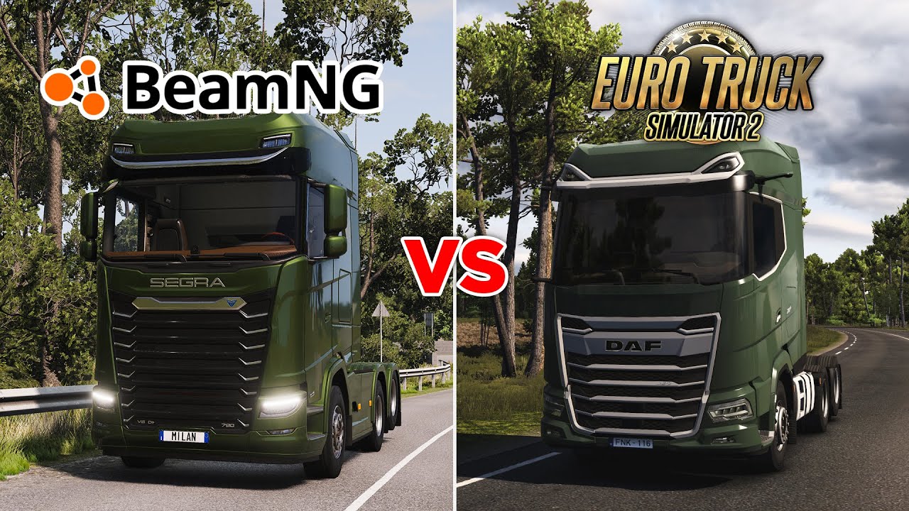 ETS2 vs BeamNG: Which is BEST?
