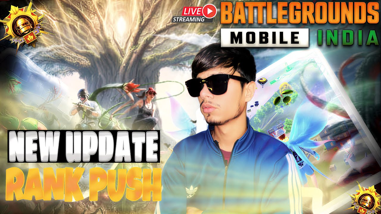 SERIOUS RANK PUSH BEGINS | NAYA UPDATE KAISA LAGA? | BGMI LIVE day 12