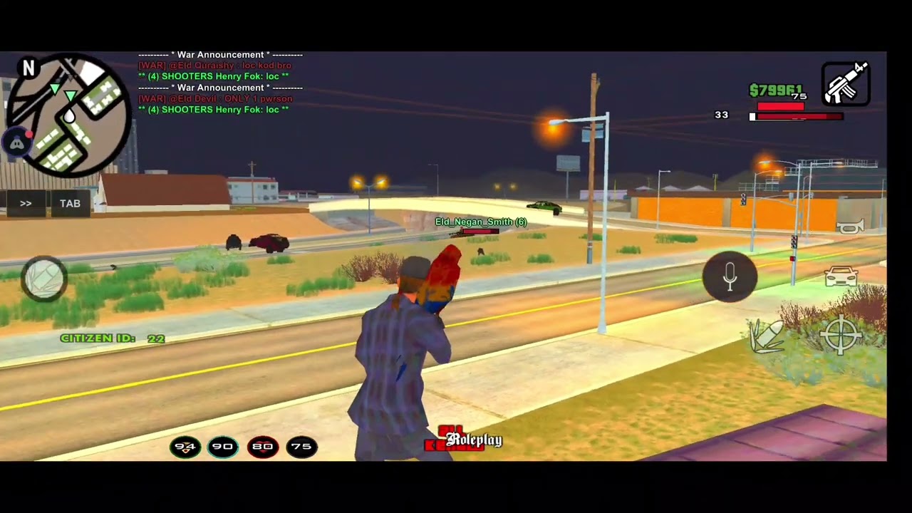 ARK VS ELD GANG WAR | SAMP | AKRP