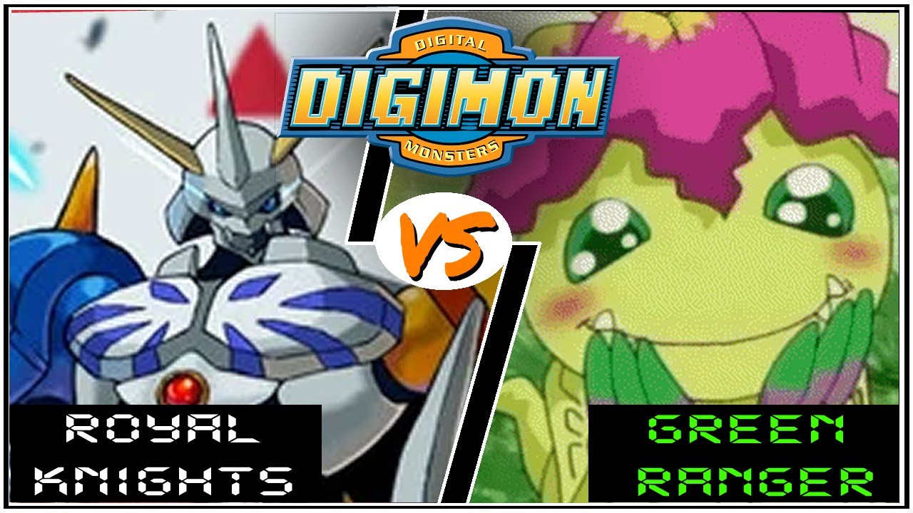 Digimon Royal Knights VS. Green Ranger