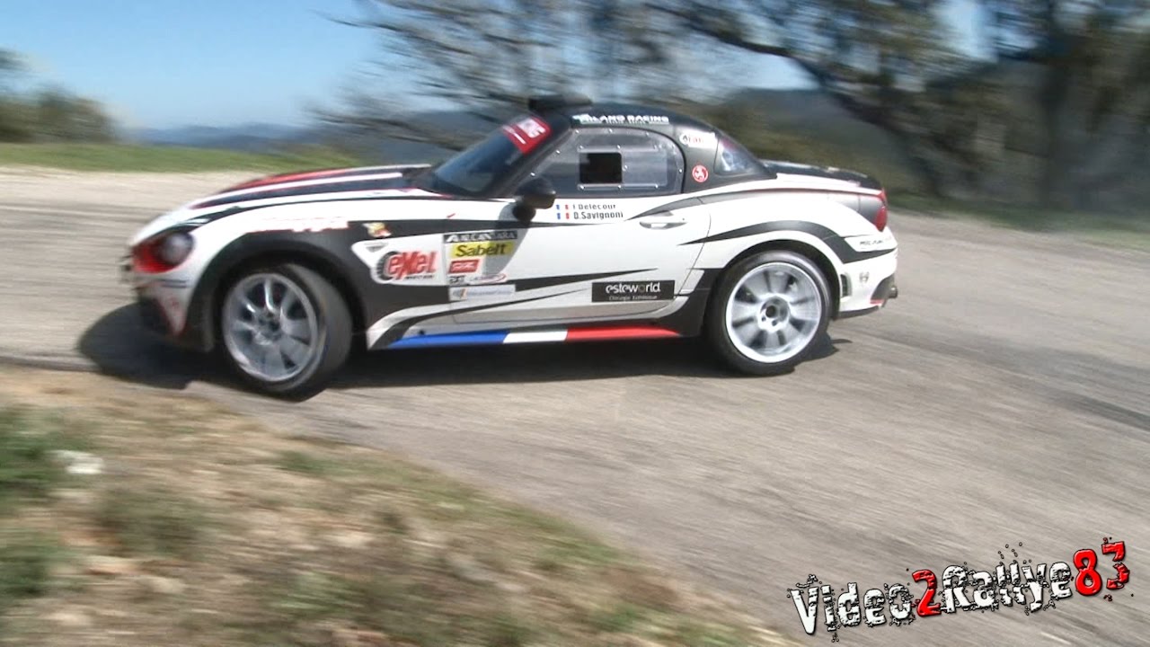 Test Tour de Corse 2017 - Delecour François - Abarth 124 Rally RGT