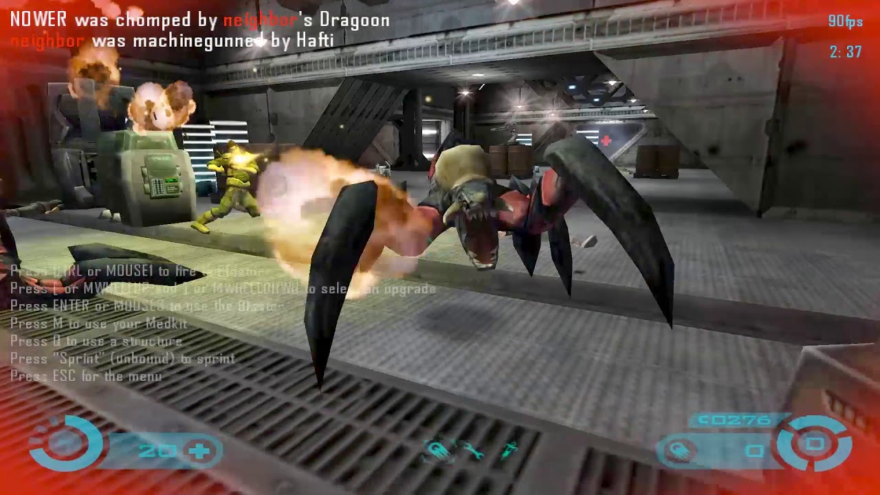 Lowpoly Base Building FPS: Owned by Aliens in Tremulous