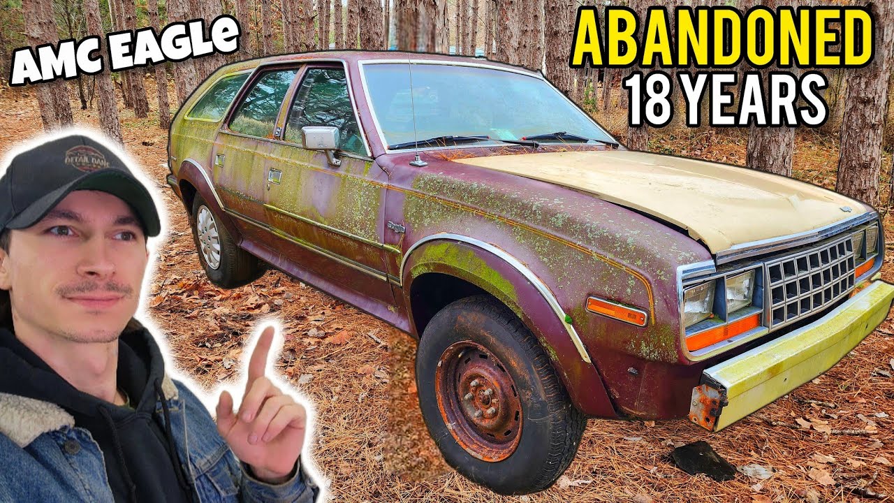 I Found an Abandoned AMC Eagle In The Woods & Detailed It