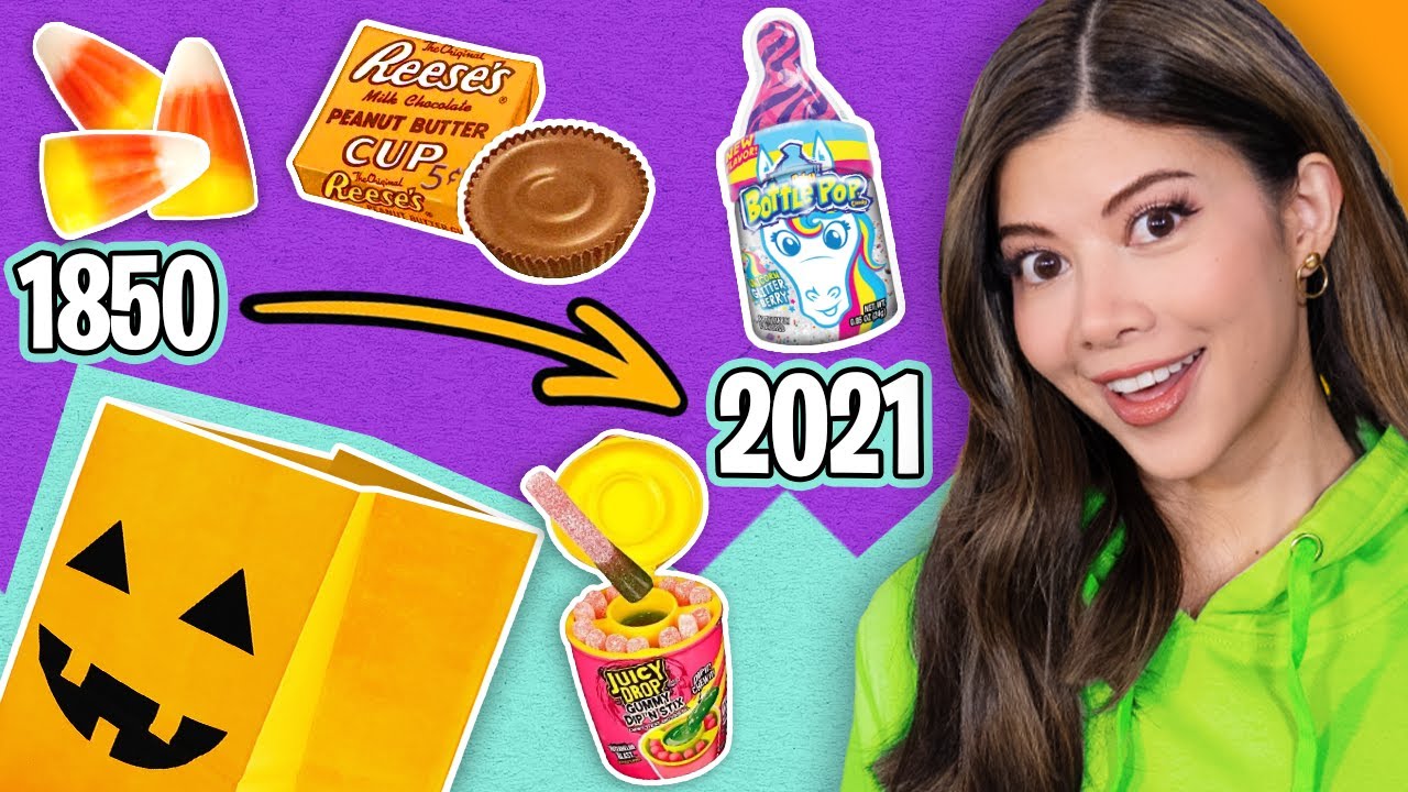 Halloween Candy Evolution Throughout History | 1890-2021