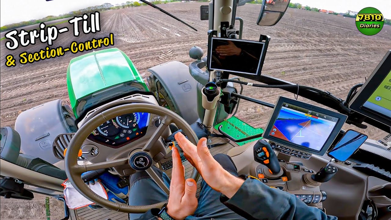 Tim legt mit Section Control Mais auf Strip-Till🤪 | Passt das alles?🤔 | in UHD (4K)