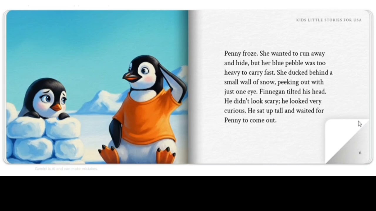 Penny Penguin 🐧 Make a Friend | kids bed time Story 