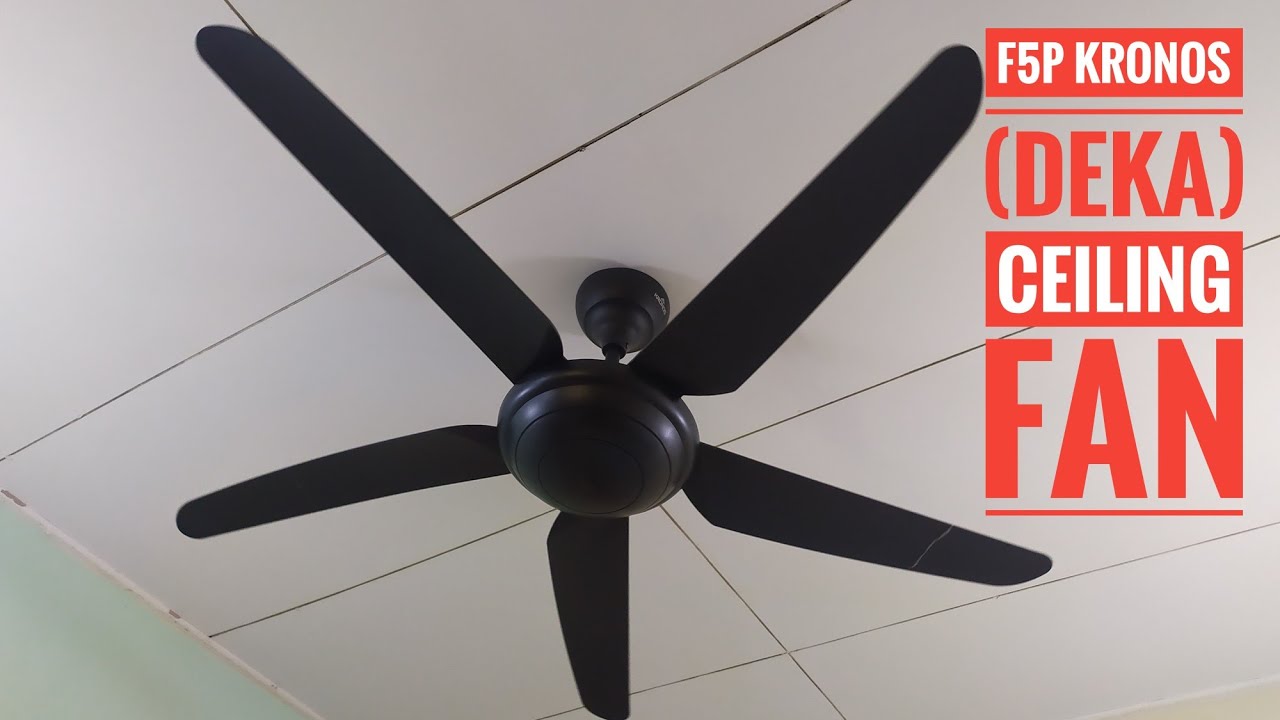 F5P KRONOS (DEKA) CEILING FAN ASSEMBLING || PEMASANGAN KIPAS KRONOS F5P (DEKA)