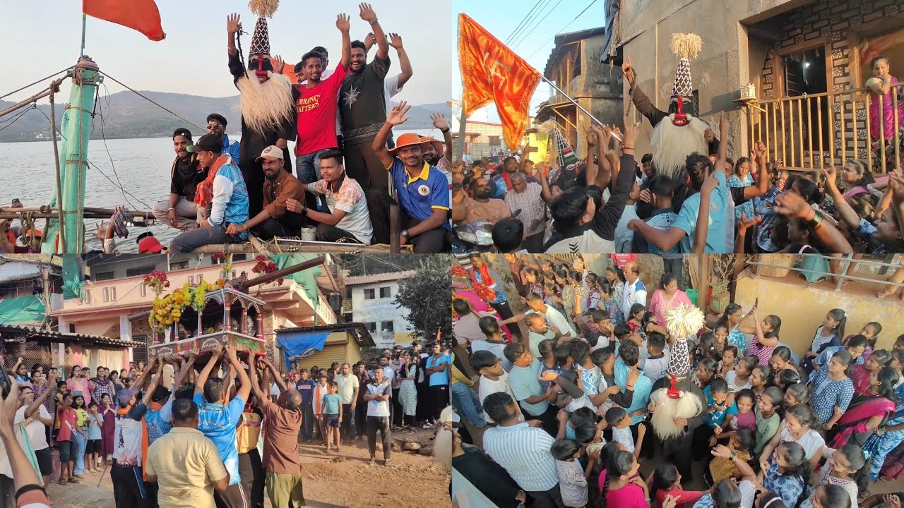 निरोप घेतो देवा आता आज्ञा असावी l जाखमातेला निरोप l वाल्मिकी नगर बाणकोट #shimga 