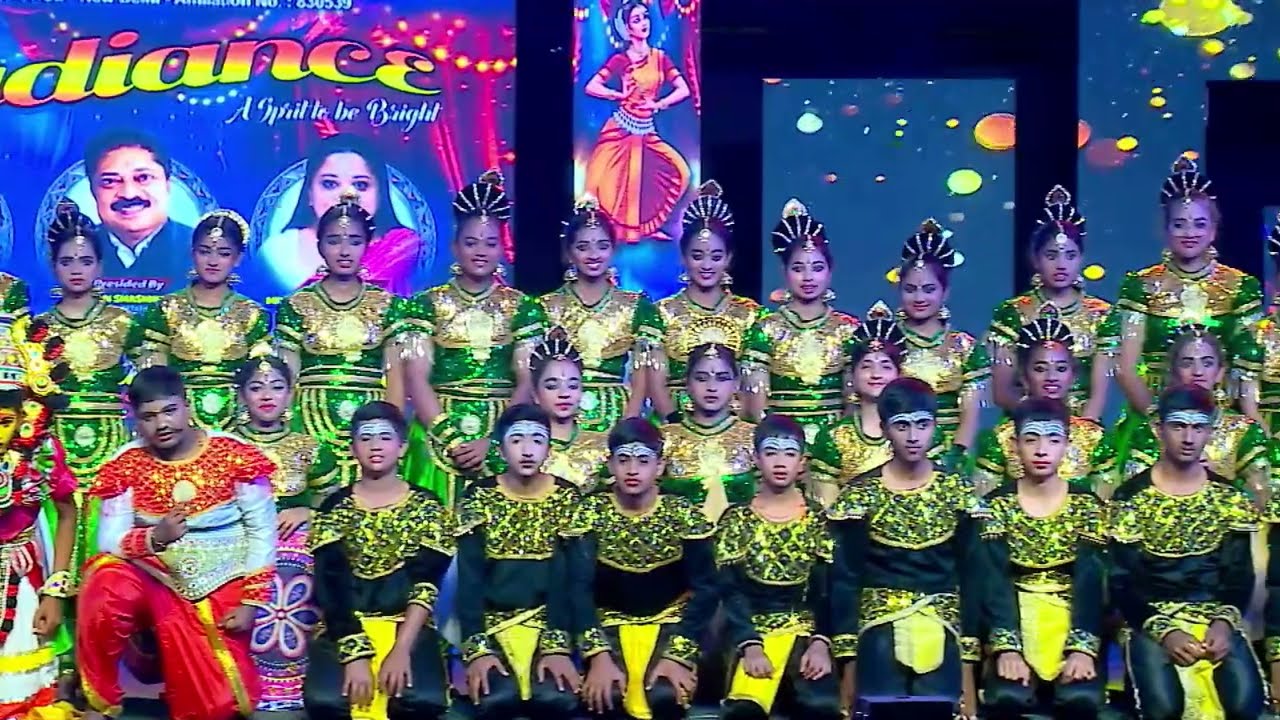 Grade 9 A&B Kantara Concept Dance performance @TGEIPS Annual Day 2025-26