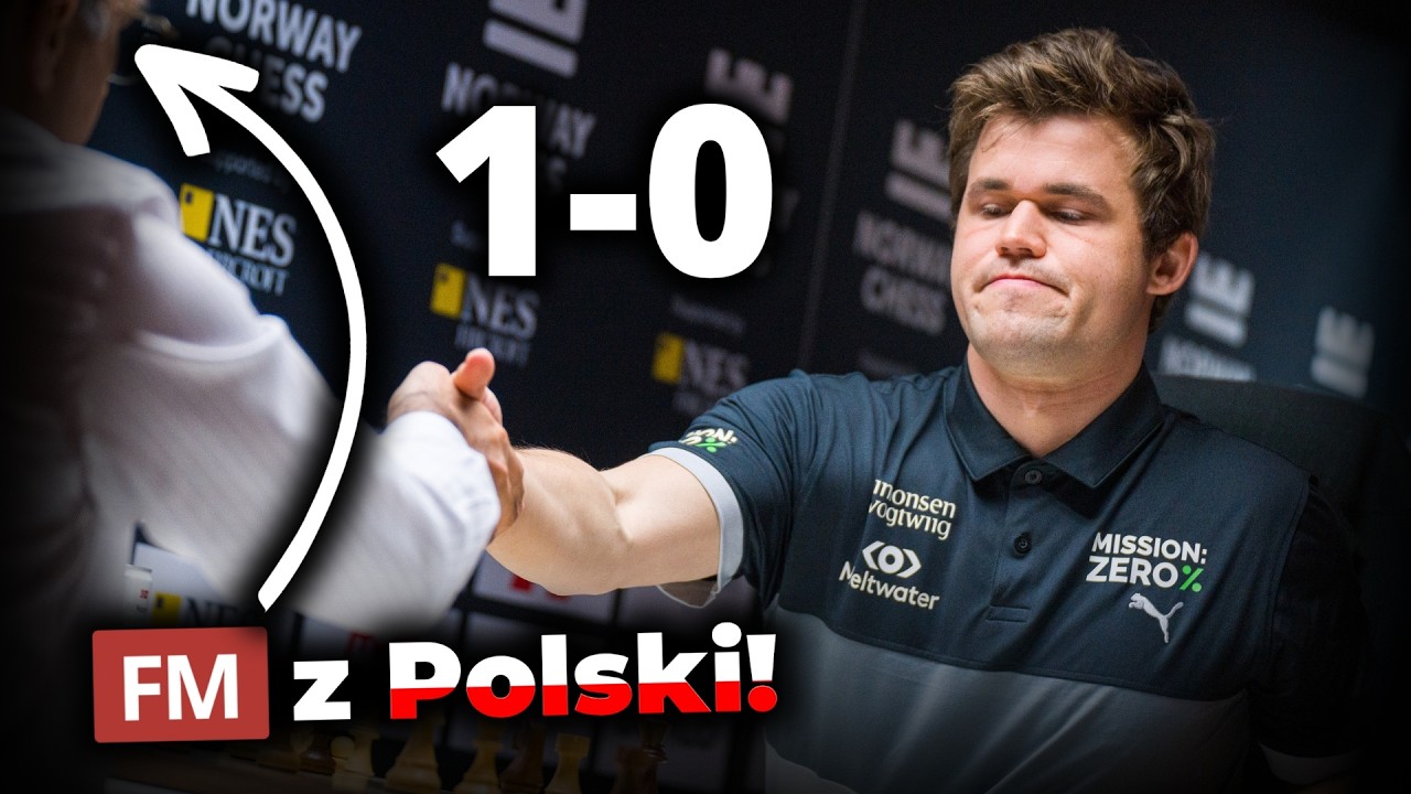 FM z POLSKI ograł CARLSENA!