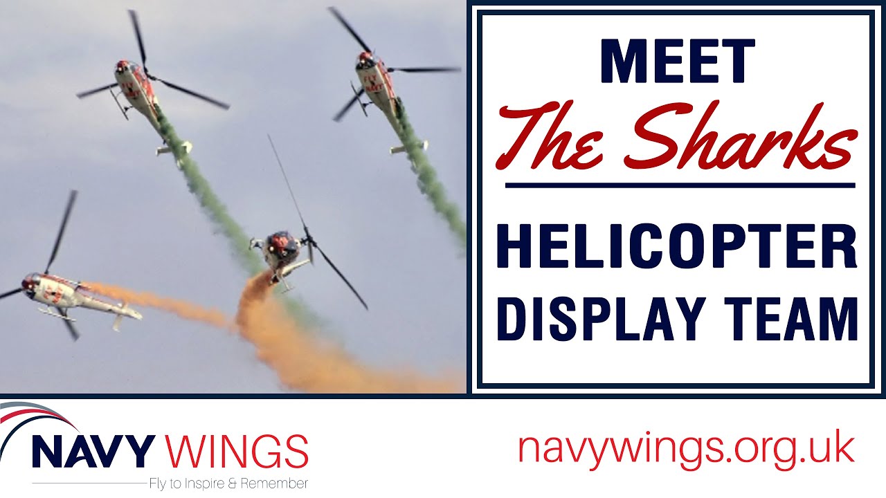 Meet The Sharks: Helicopter Display Team