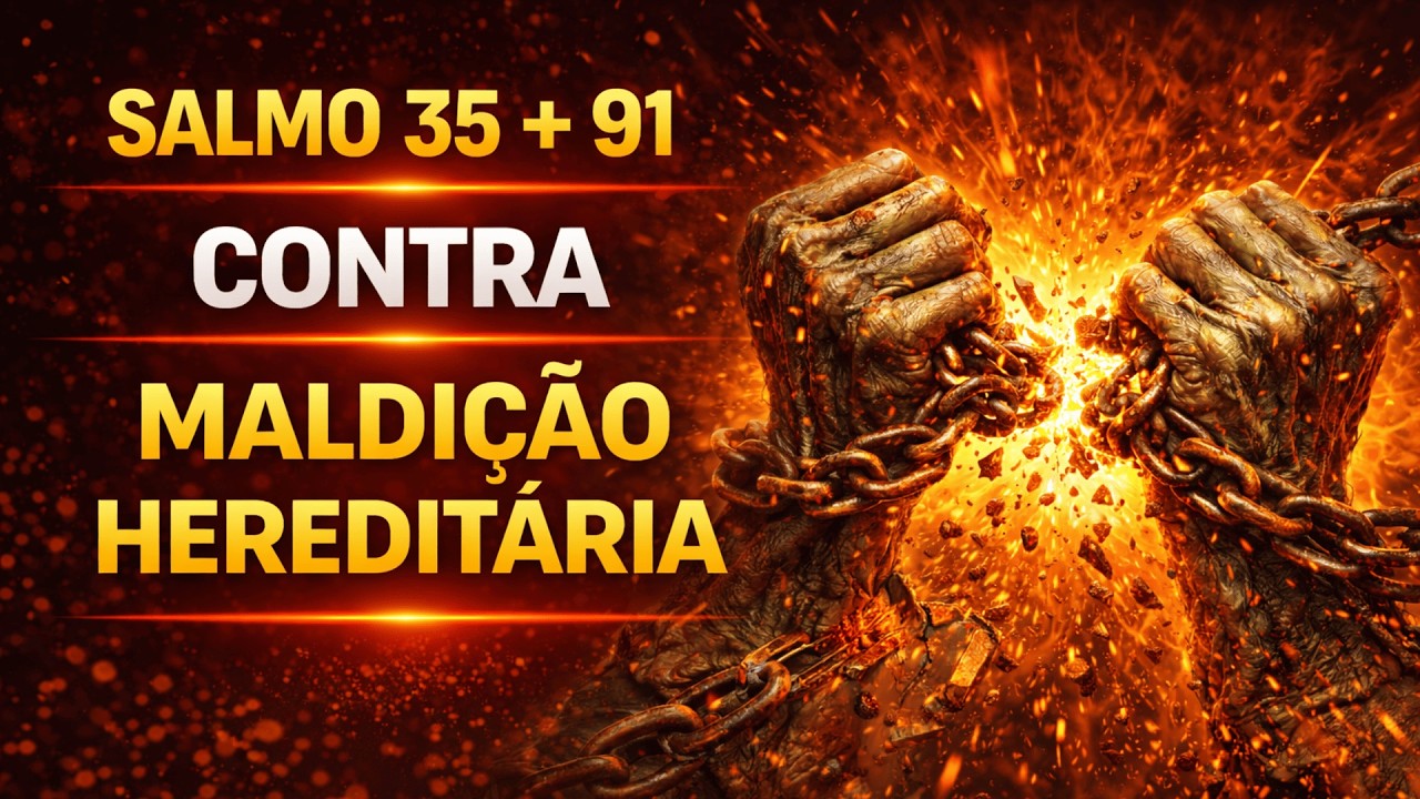 ⚖️ A Oração que Arranca Maldições Hereditárias pela Raiz: SALMOS 35 + 91 🔥⚔️