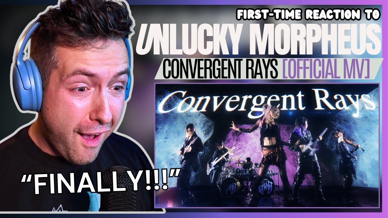 ПЕРВАЯ РЕАКЦИЯ фаната J-рока на Unlucky Morpheus「Convergent Rays」[Официальный клип]