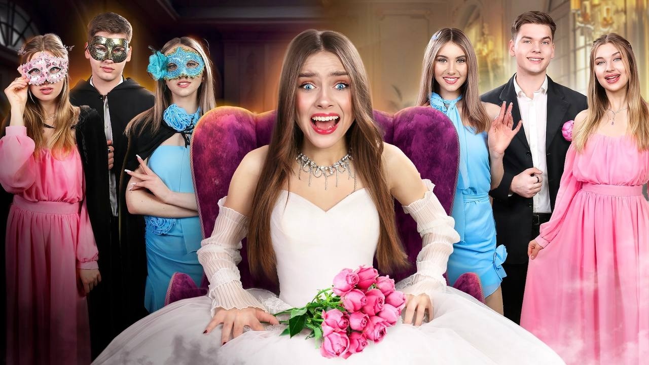 Nacht in einer mysteriösen Mansion! Überlebens-Spiel Verstecken bei der Hochzeit