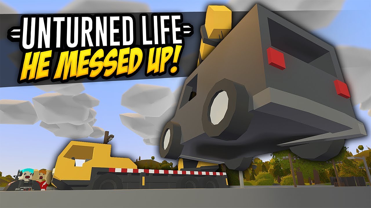 HE MESSED UP - Unturned Life Roleplay #568