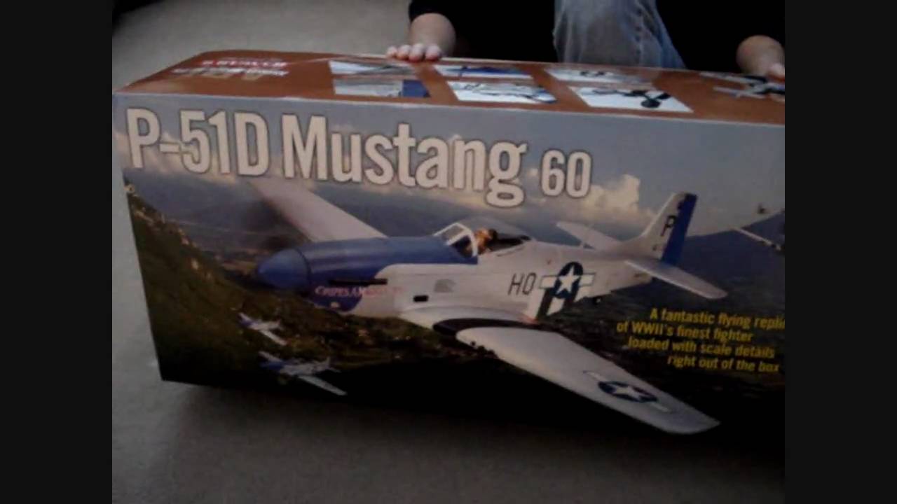 Hangar 9  Blue Nose P-51 Mustang Build Video Part I