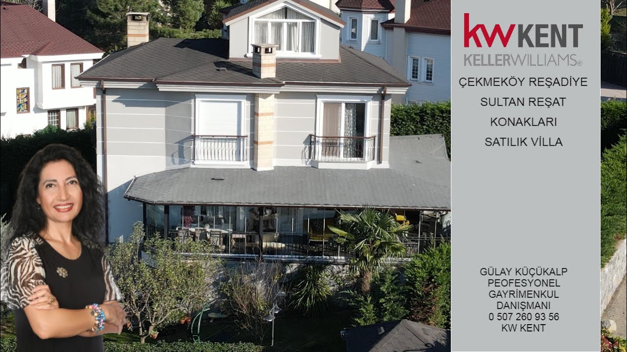 Gülay Küçükalp'ten, Çekmeköy Sultan Reşat Konaklarında Satılık Villa