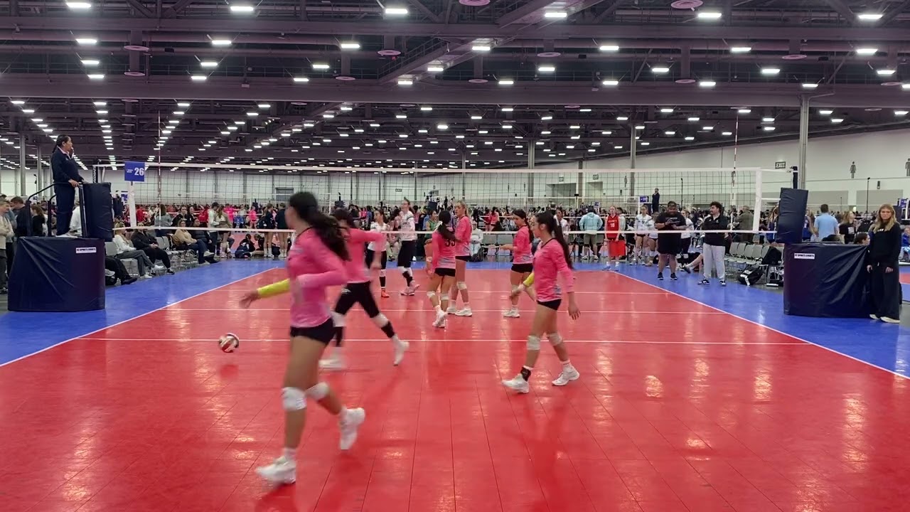 Las Vegas classic 2/16/26. Tstreet IE Moriah vs. city beach black. 1st set-25:19