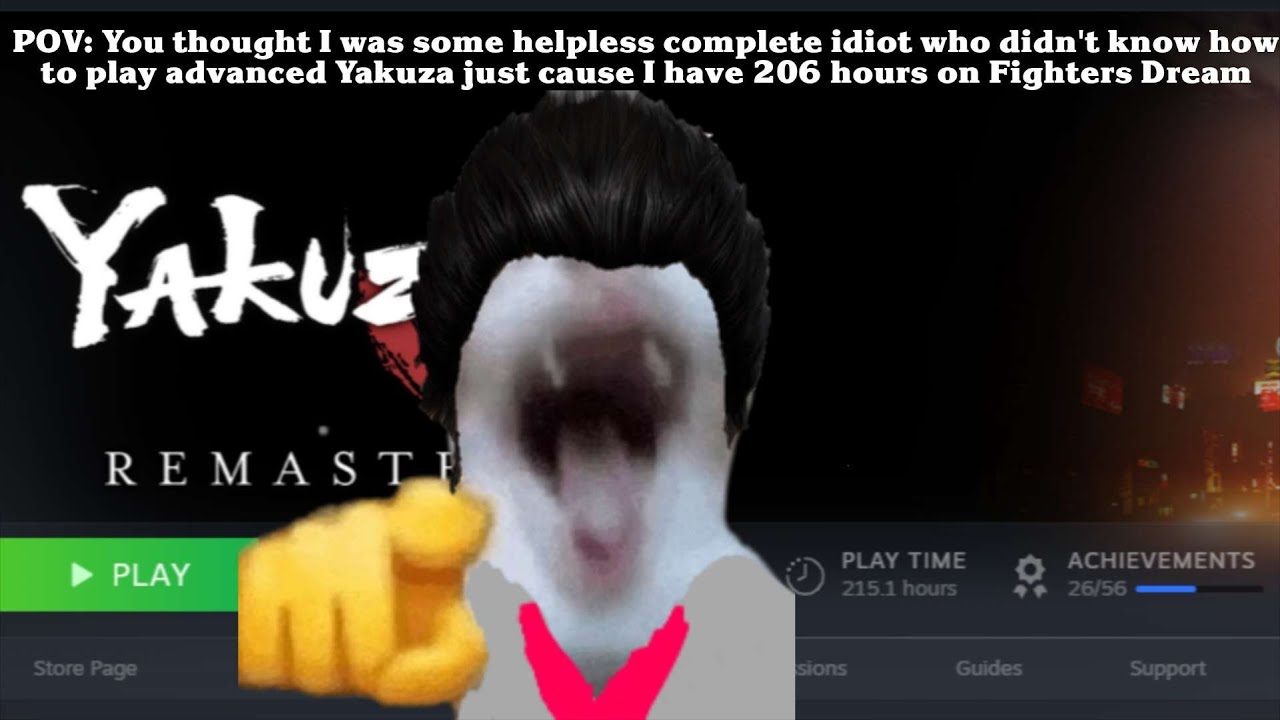 Yakuza 5 Overture - One Combo Per Character