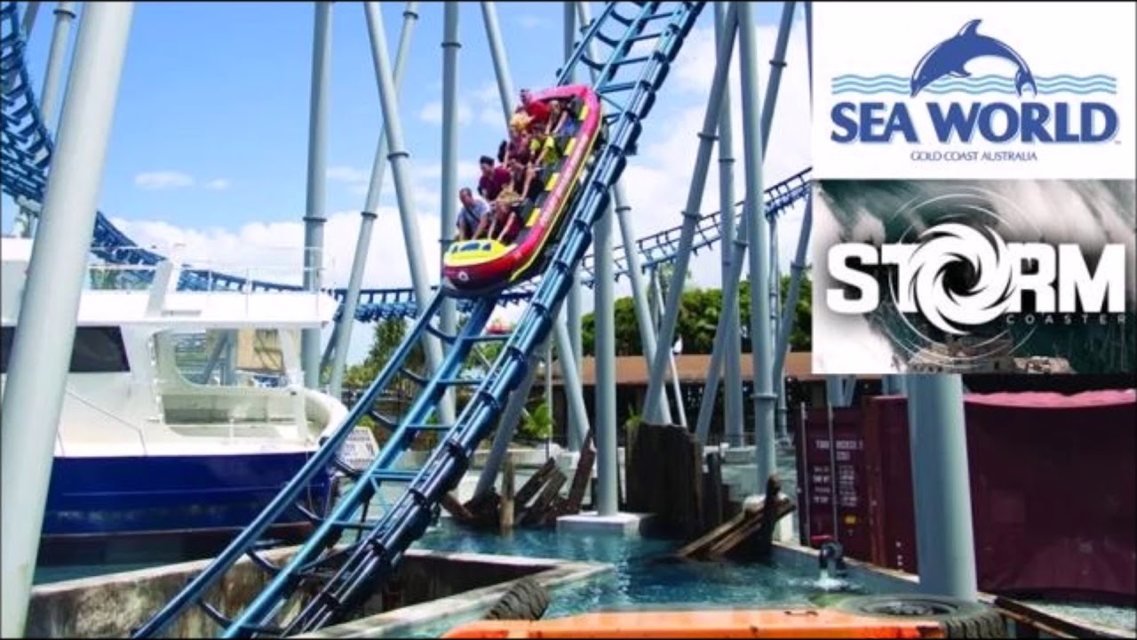 Sea World Storm Coaster Queue Line Audio (Source)