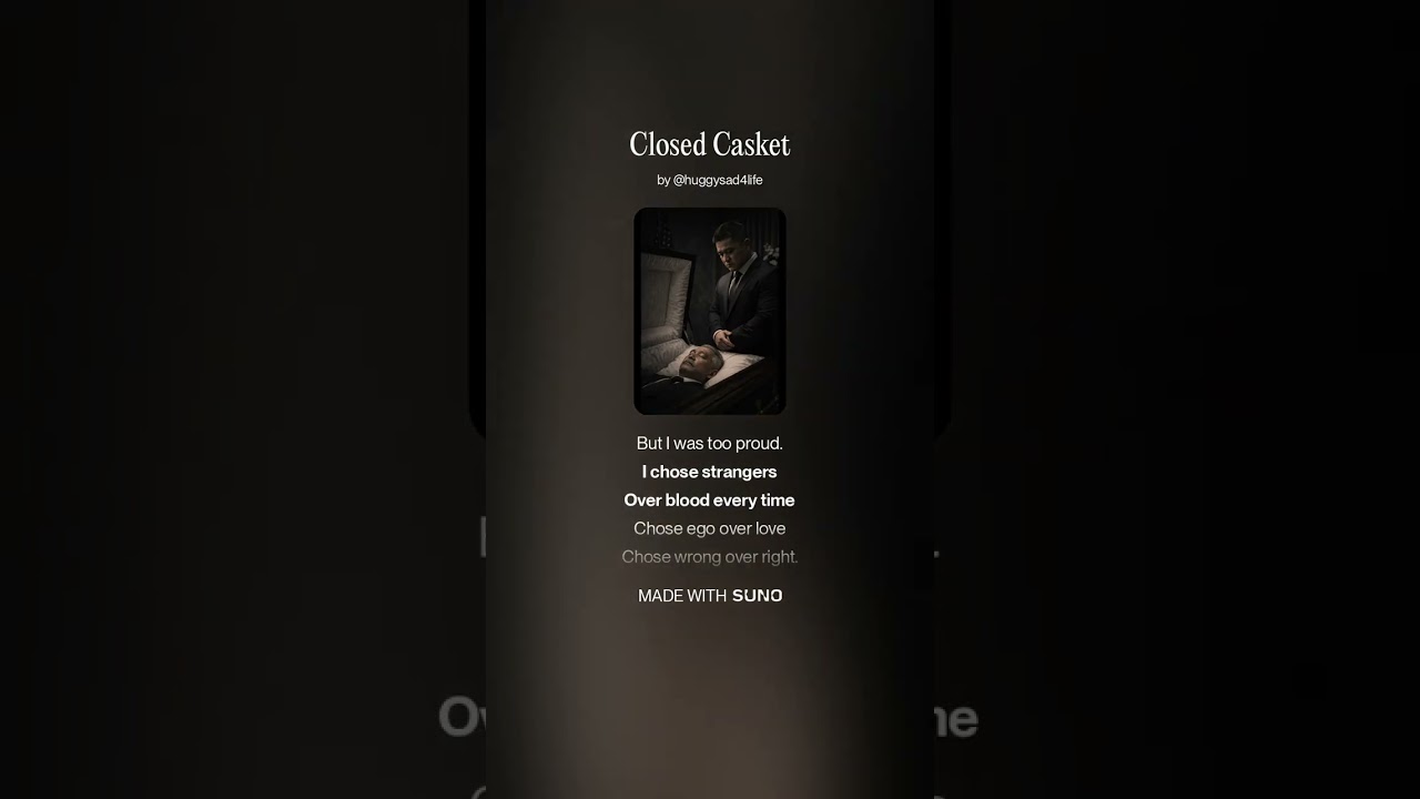 Closed Casket#aimusic #sunoai #music