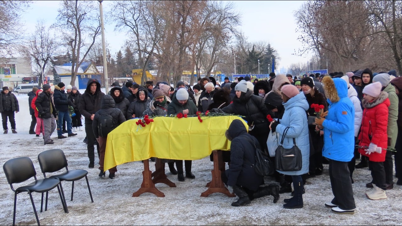 Прощання з Героєм Вячеславом Мозговим