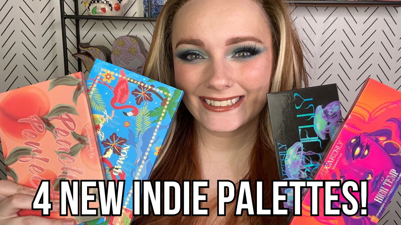 4 LOOKS 4 PALETTES: UNEARTHLY COSMETICS, GOURMANDE GIRLS, AND NOMAD COSMETICS