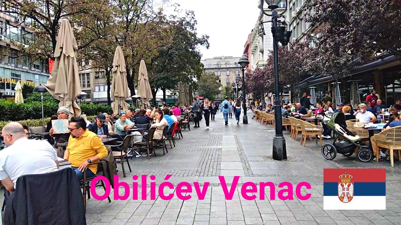 Obilićev Venac | Famous Pedestrian Zone in Belgrade, Serbia - Walking Tour