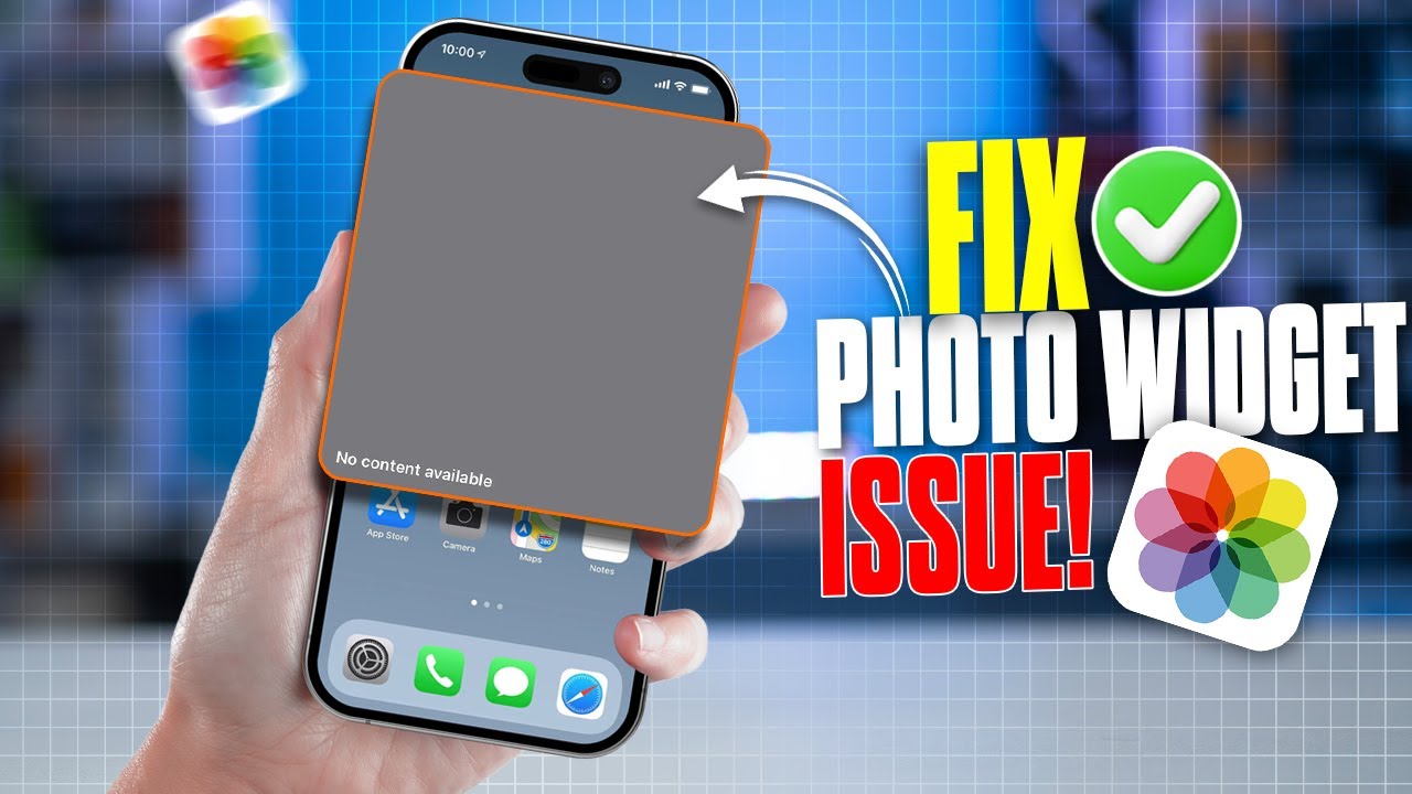 Как решить проблему отсутствия контента на виджете «Фотографии» | Руководство по устранению непол...